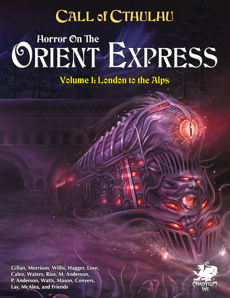 Call of Cthulhu: Horror on the Orient Express (2 Volumes & Map)