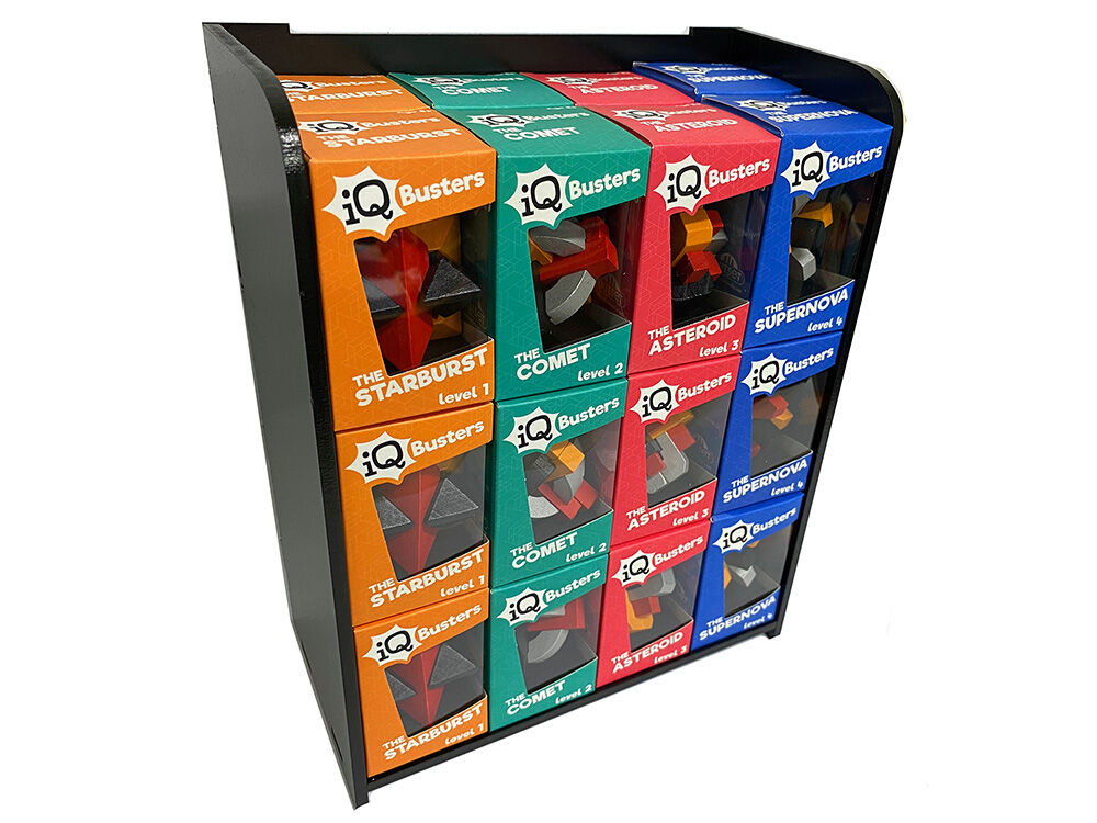 IQ Busters Wood Puzzle Colour