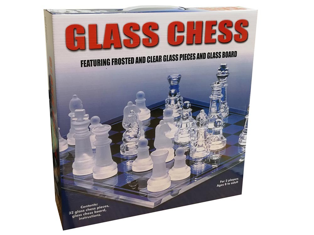 Glass Chess Set