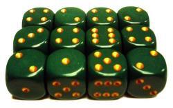 Opaque 16mm D6 Dusty Green/Copper 12