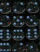 DM3 Speckled 12mm D6 Blue Stars (36)