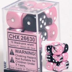 Gemini 2 16mm D6 Black-Pink w/White (12)
