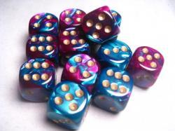 Gemini 16mm D6 Purple Teal Gold 12