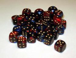 Gemini 12mm D6 Blue Red Gold (36)