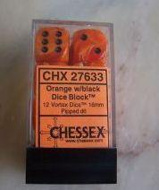 Orange/Black Vortex 16mm d6 (12)