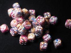 Festive: 12mm D6 Carousel / White Set (36)