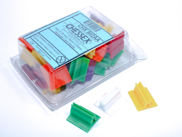 Pack of 35 Asst 18mm x 20mm Rectangle Card Stands