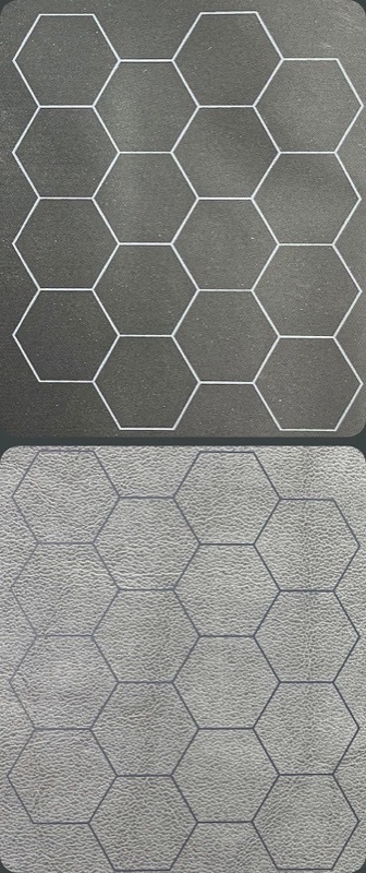 Megamat® 1” Reversible Black-Grey Hexes