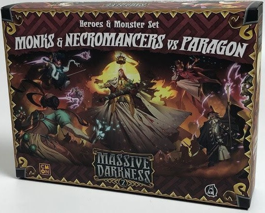 Massive Darkness 2 Monks and Necromancers vs The Paragon