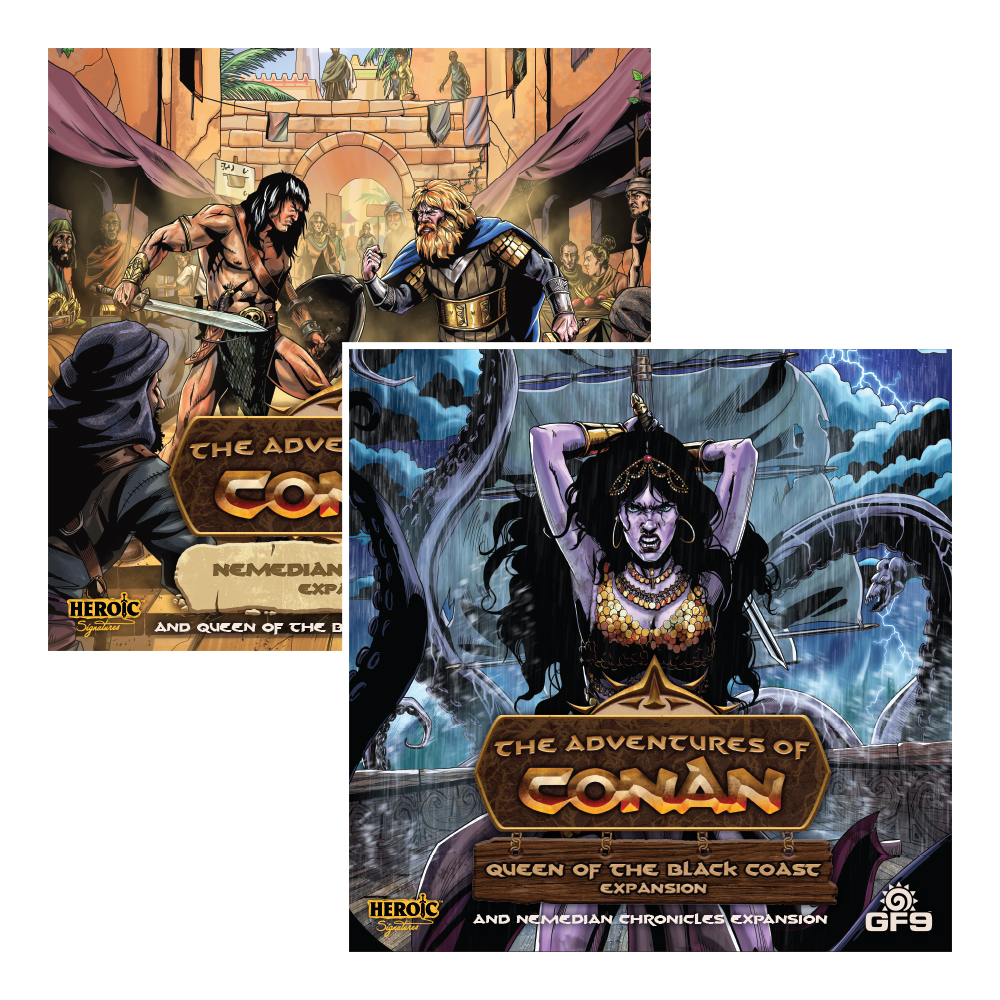 The Adventures of Conan: Nemedian Chronicles & Queen of the Black Coast Expansions
