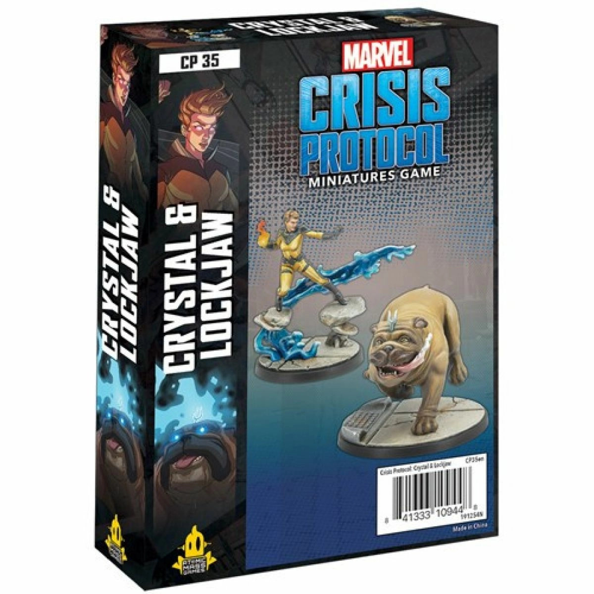 Marvel Crisis Protocol: Crystal & Lockjaw Character Pack