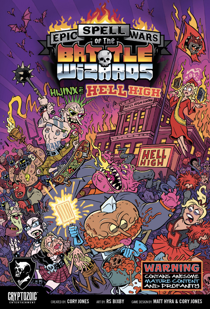 Epic Spell Wars of the Battle Wizards: 5 Hijinx at Hell High