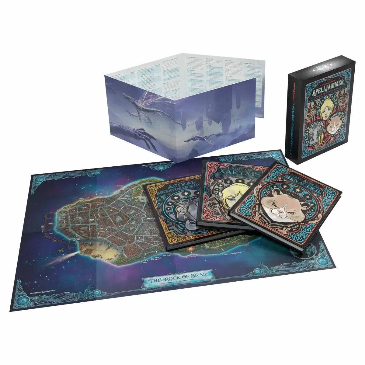D&D Dungeons & Dragons Spelljammer Adventures in Space Alternative Hardcover Set