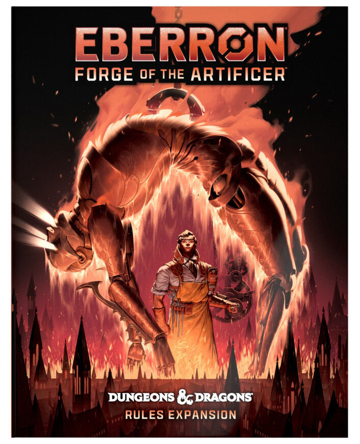 D&D Eberron - Forge of the Artificer Alternative Cover