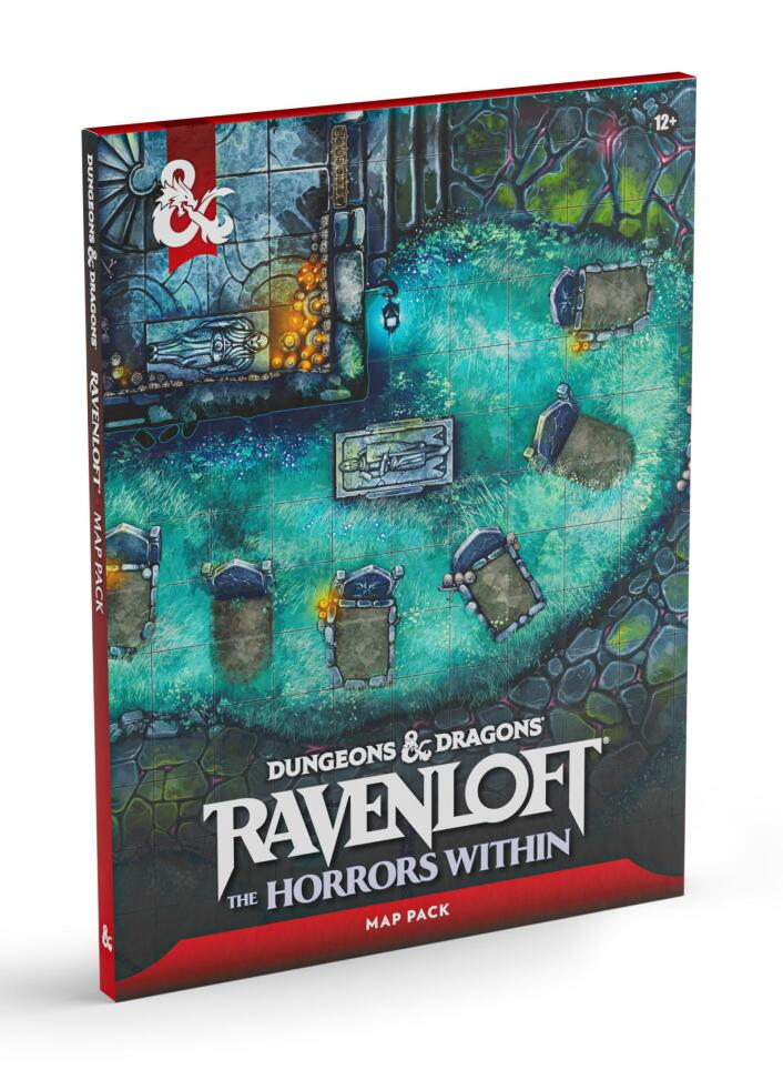 D&D Dungeons & Dragons: Ravenloft the Horrors Within - Map Pack