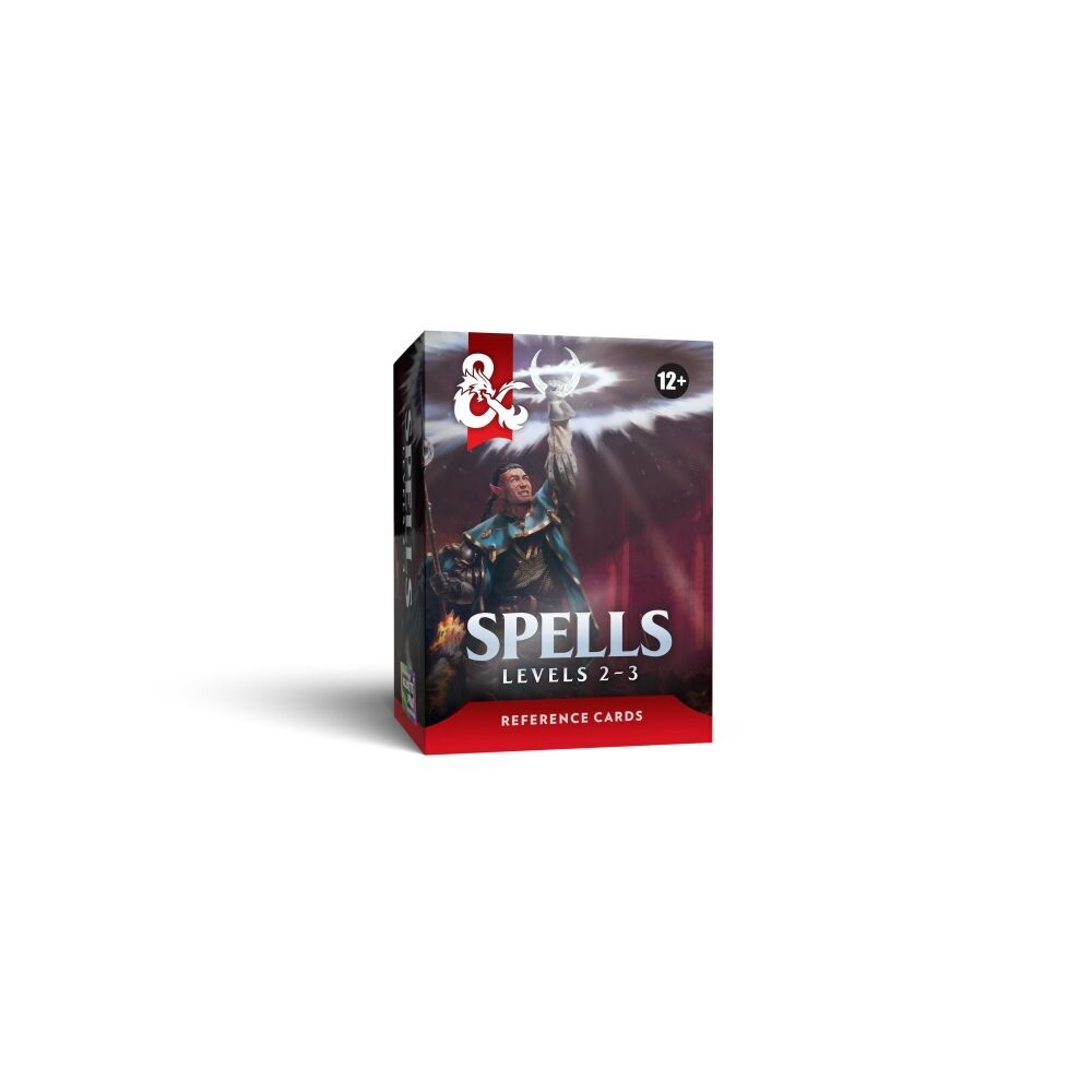 Dungeons & Dragons Reference Cards Spells Levels 2-3