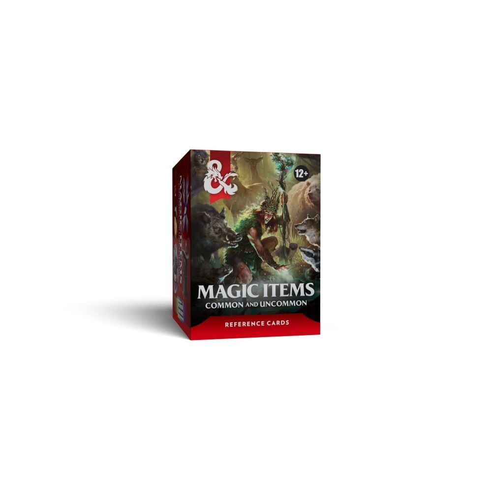 Dungeons & Dragons Reference Cards Magic Items Common and Uncommon