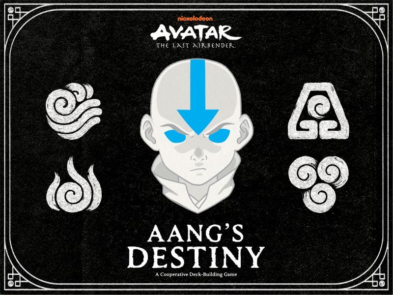 Avatar Last Airbender - Aang's Destiny Deckbuilding Game