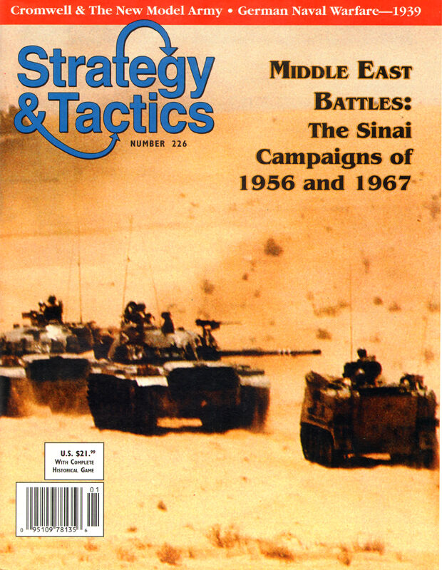 Strategy & Tactics #226: Middle East Battles - The Sinai Campaigns of 1956 and 1967