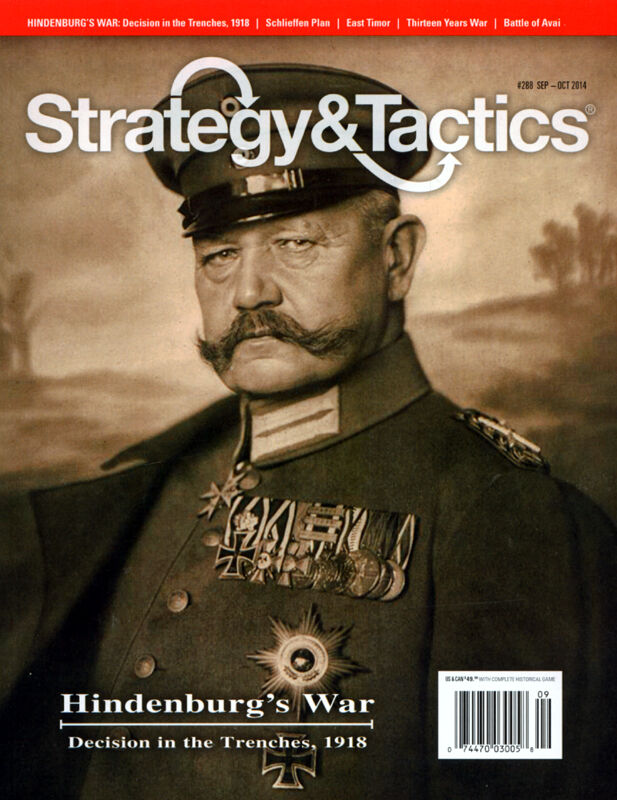 Strategy & Tactics #288: Hindenberg's War - Decision in the Trenches 1918 (Special Edition)