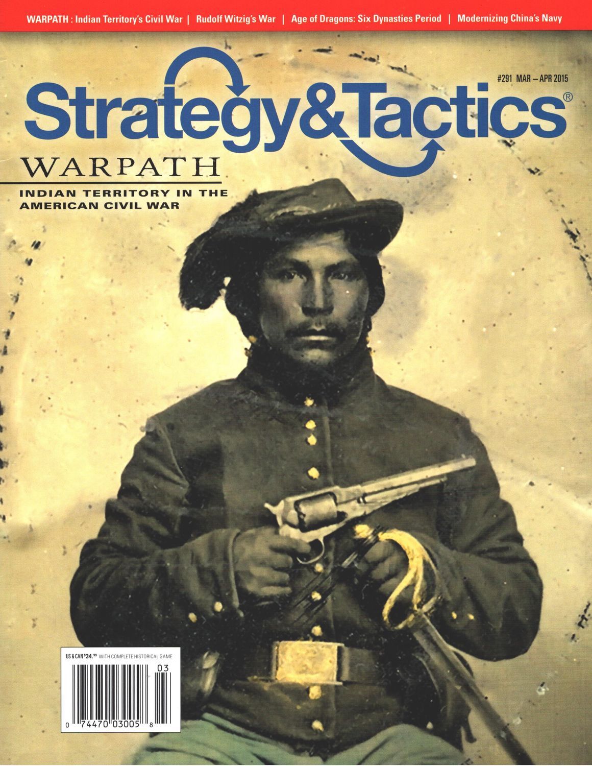 Strategy & Tactics #291: Warpath - Indian Territory in the American Civil War
