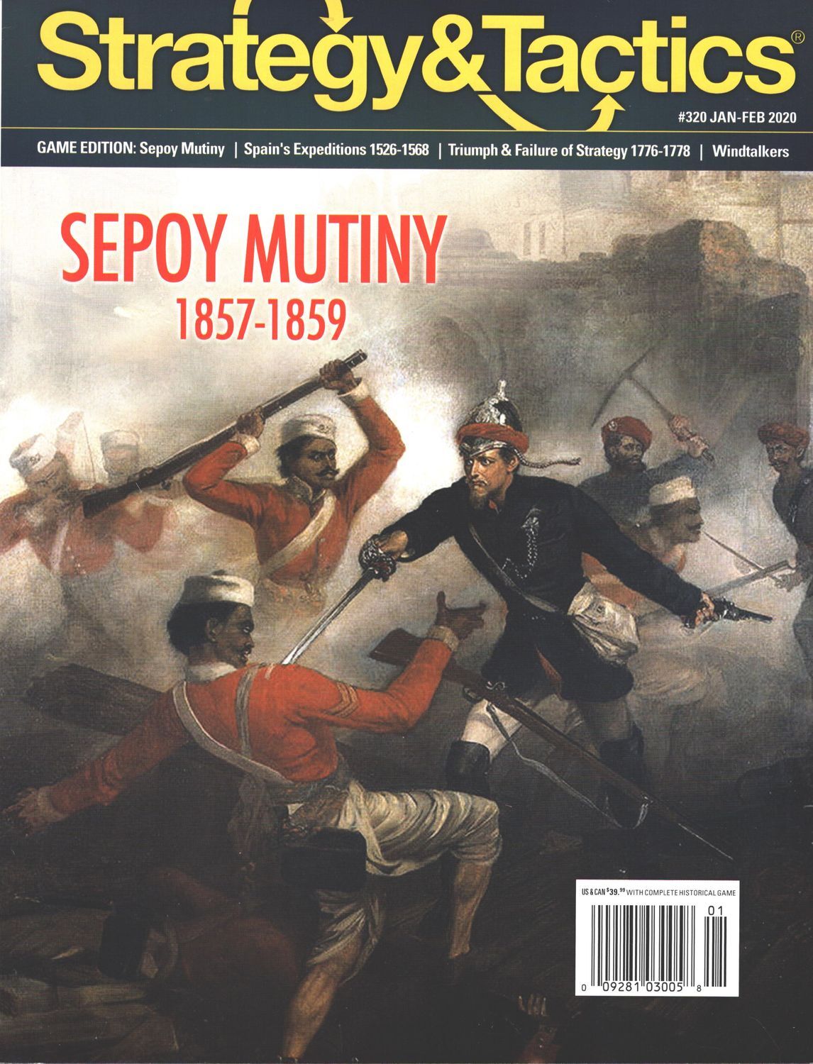 Strategy & Tactics #320: Sepoy Mutiny 1857-1859