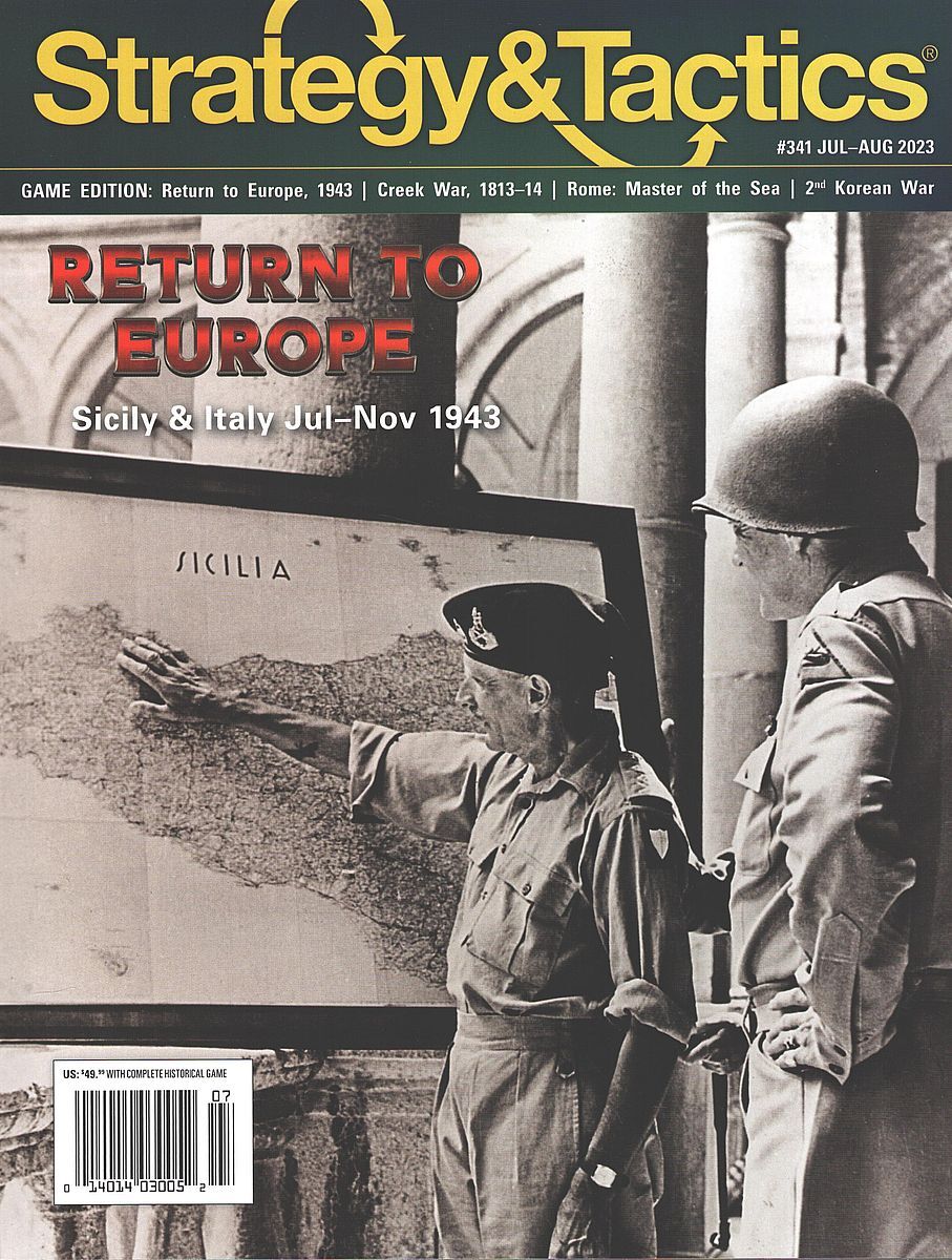 Strategy & Tactics #341: Return to Europe, Sicily & Italy Jul-Nov 1943