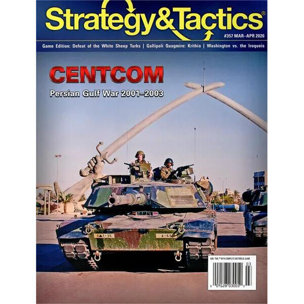 Strategy & Tactics #357: CENTCOM - Persian Gulf War 2001-2003 (Solitaire)