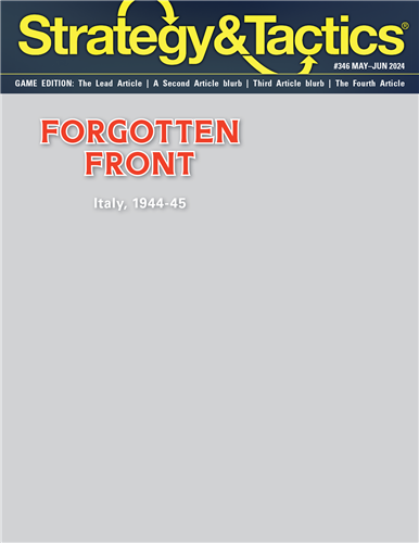 Strategy & Tactics #359: Forgotten Front - Italy 1944-45