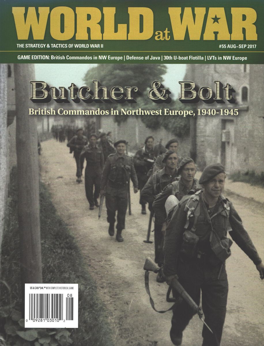 World at War #55: Butcher & Bolt - British Commandos in Northwest Europe 1940-1945 (Solitaire)
