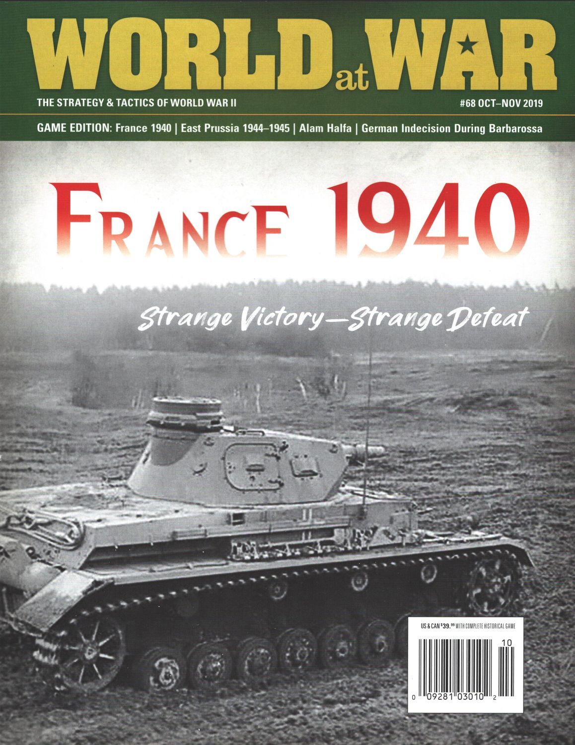 World at War #68: France 1940: Strange Victory – Strange Defeat 
