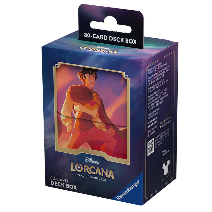 Disney Lorcana: Shimmering Skies Deck Box - Aladdin