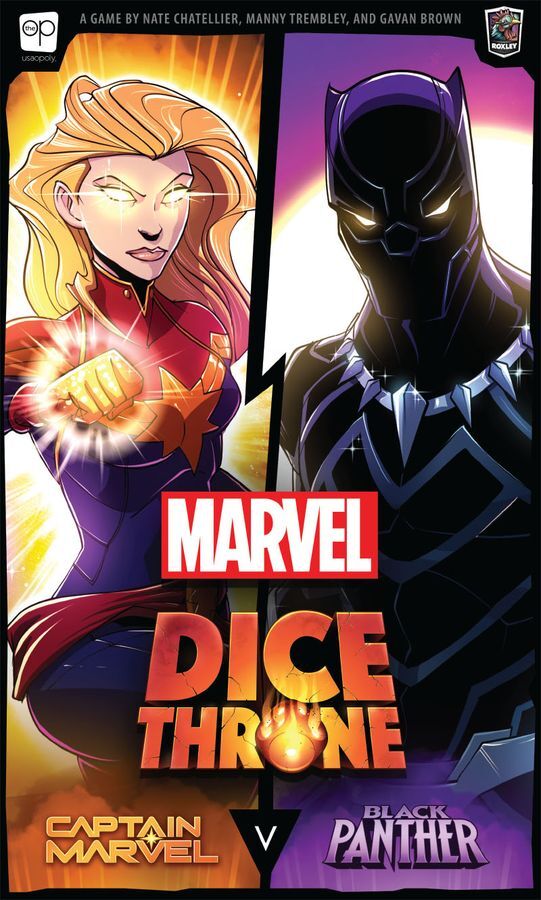 Dice Throne: Marvel Hero Box 1 - Captain Marvel and Black Panther
