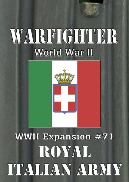 Warfighter Mediterannean (Exp 71 Royal Italian Army)