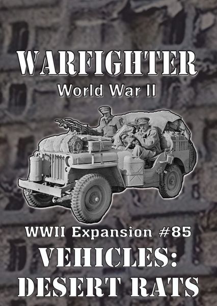 Warfighter: North Africa - Expansion #85 Desert Rats (Vehicles)