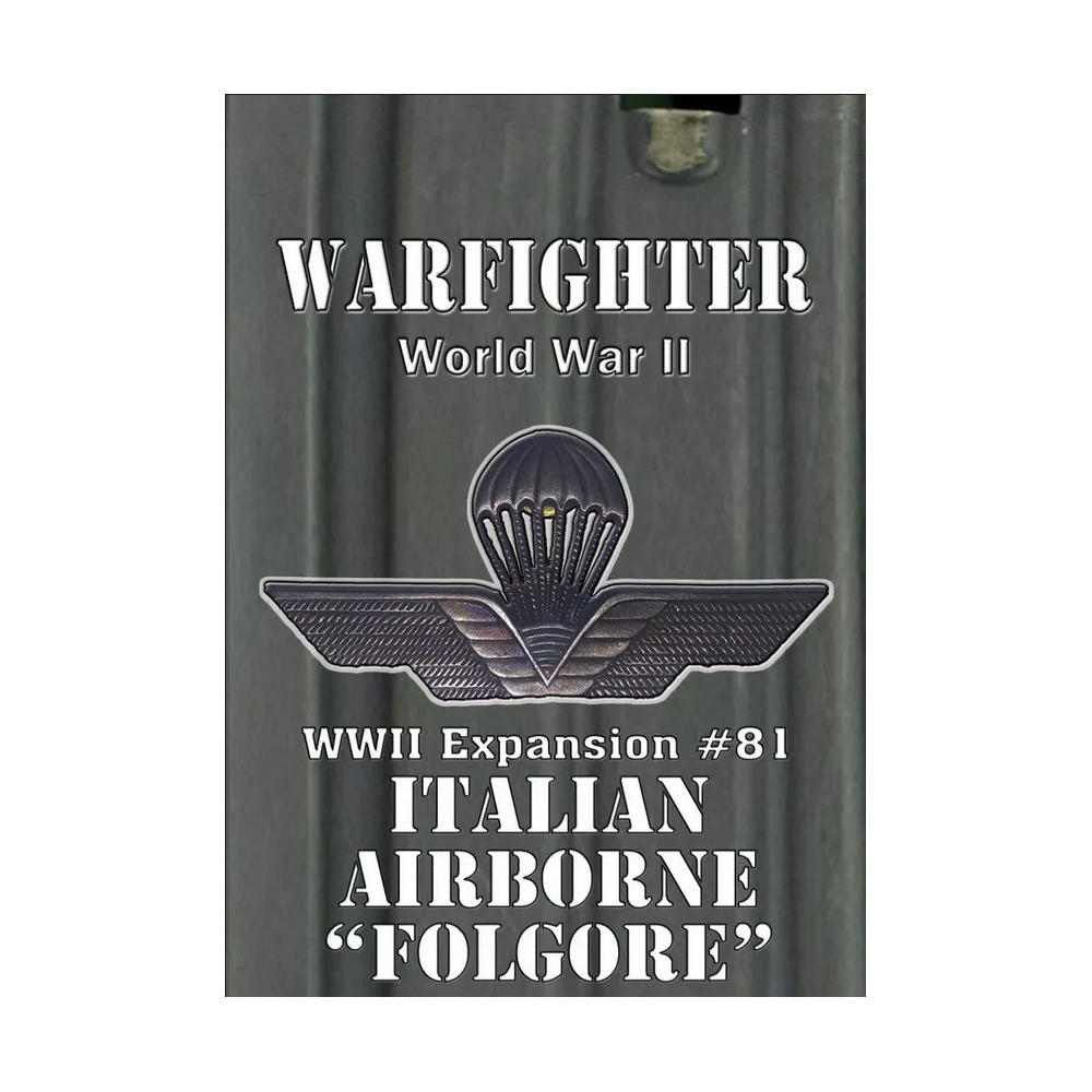 Warfighter: World War II - Expansion #Exp 81 Italian Airborne "Folgore"