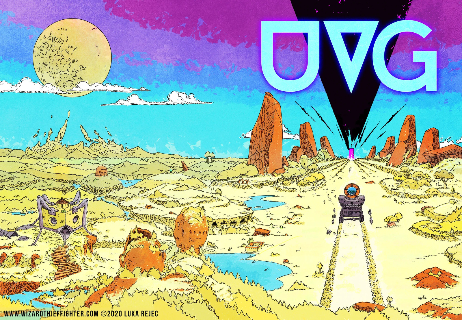 UVG and the Black City (RPG Core Book)