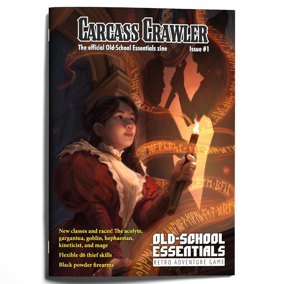 Carcass Crawler: The Official Old School Essentials Zine #1