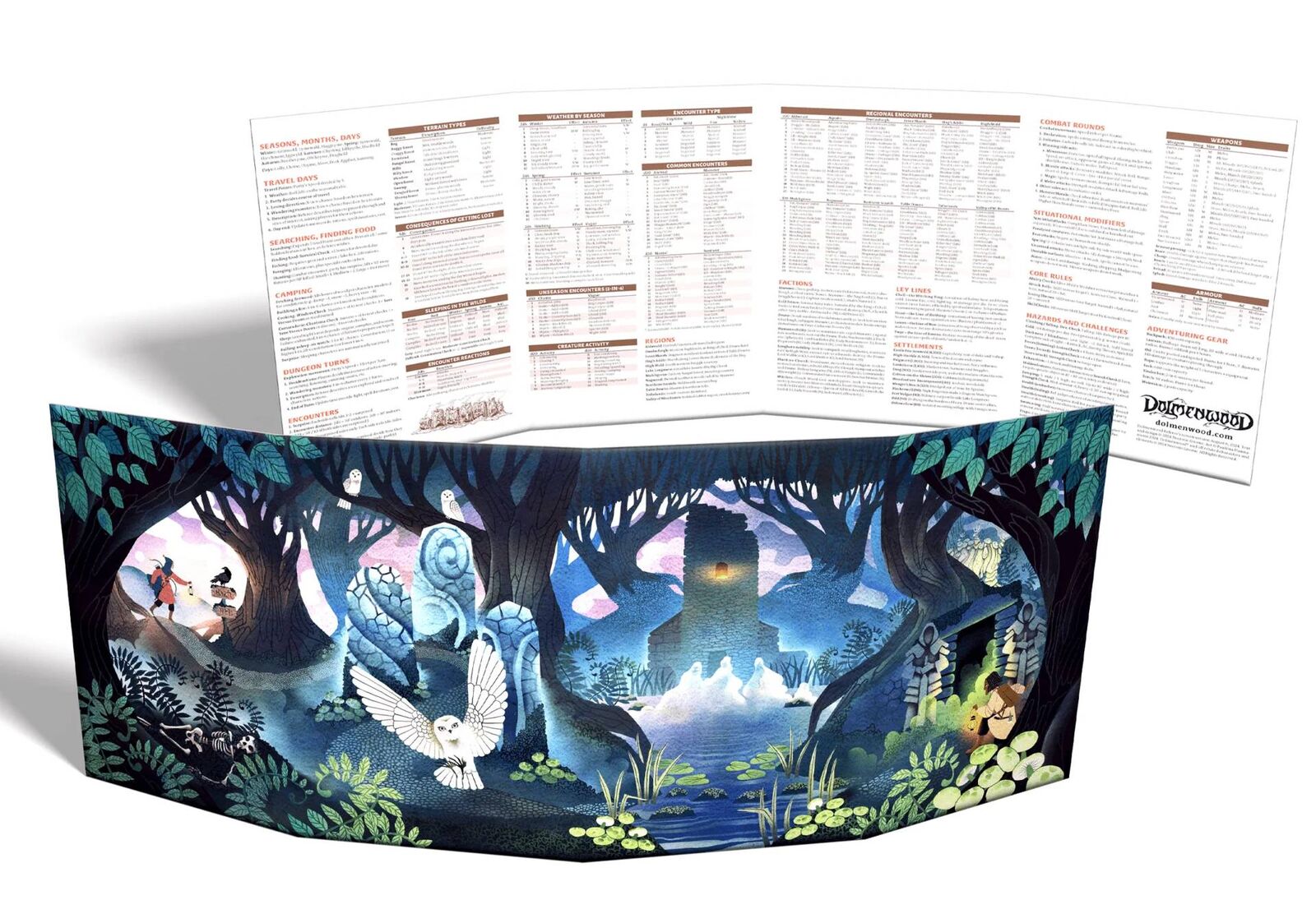 Dolmenwood: Referee's Screen