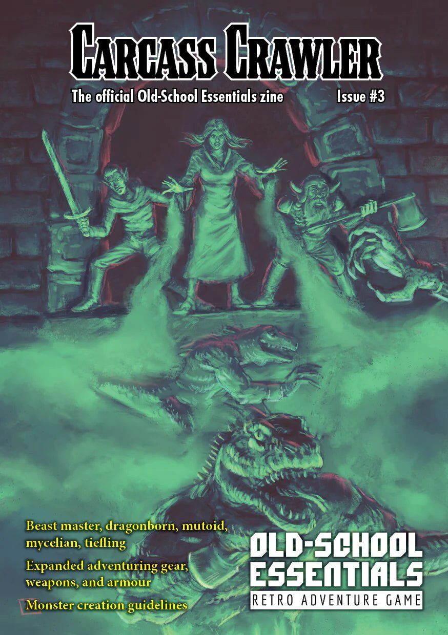 Carcass Crawler: The Official Old School Essentials Zine #3