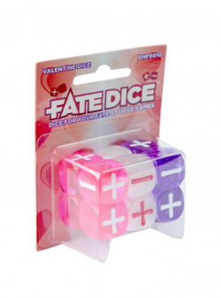 Fate Core Dice Set - Valentine