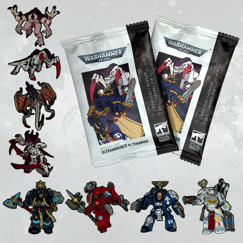 Mystery Loot: Ultramarines vs. Tyranids Pin