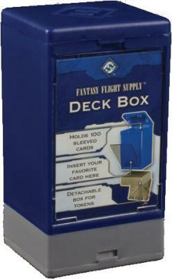 Fantasy Flight Supply Deck Boxes - Blue