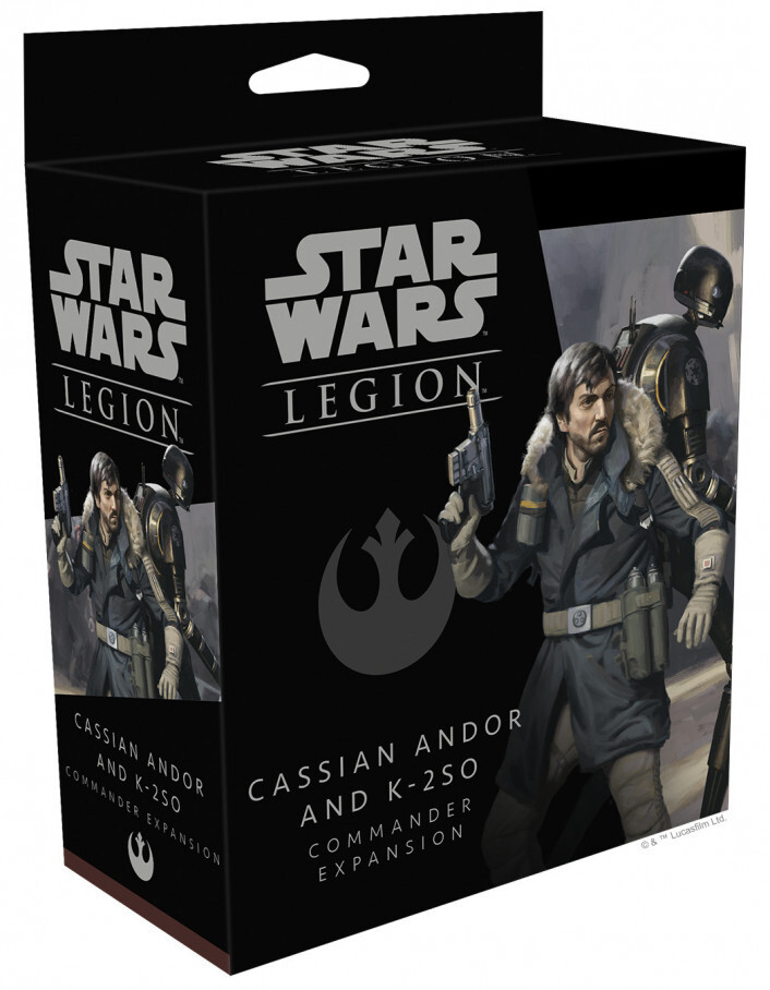 Star Wars: Legion - Cassian Andor and K-2SO Commander Expansion Pack