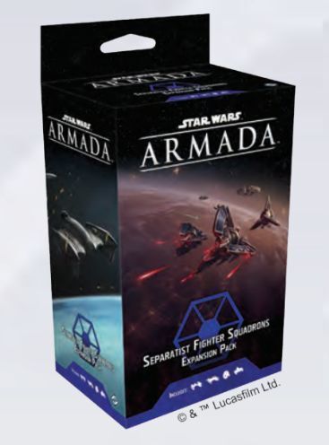 Star Wars Armada Separatist Fighter Squadrons Expansion Pack