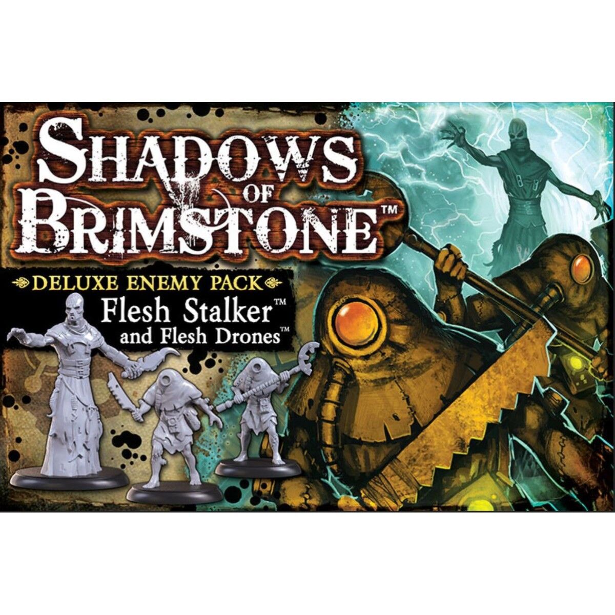 Shadows of Brimstone — Flesh Stalker and Flesh Drones Deluxe Enemy Expansion Pack