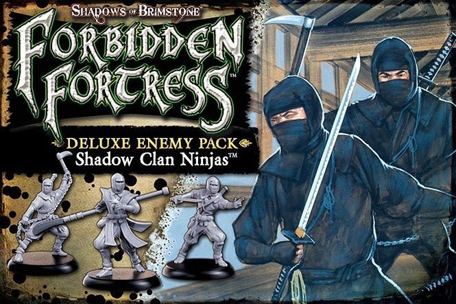 Shadows Of Brimstone: Forbidden Fortress Shadow Clan Ninja Deluxe Enemy Pack