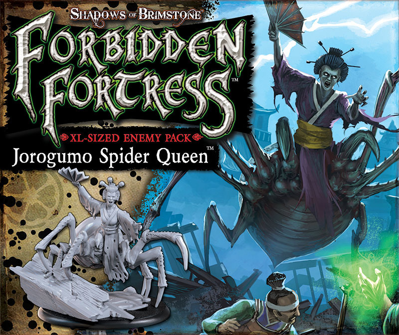Shadows Of Brimstone: Forbidden Fortress Jorogumo Spider Queen XL Enemy Pack