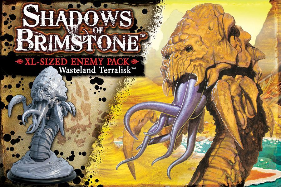Shadows Of Brimstone:  Wasteland Terralisk XL Enemy Pack