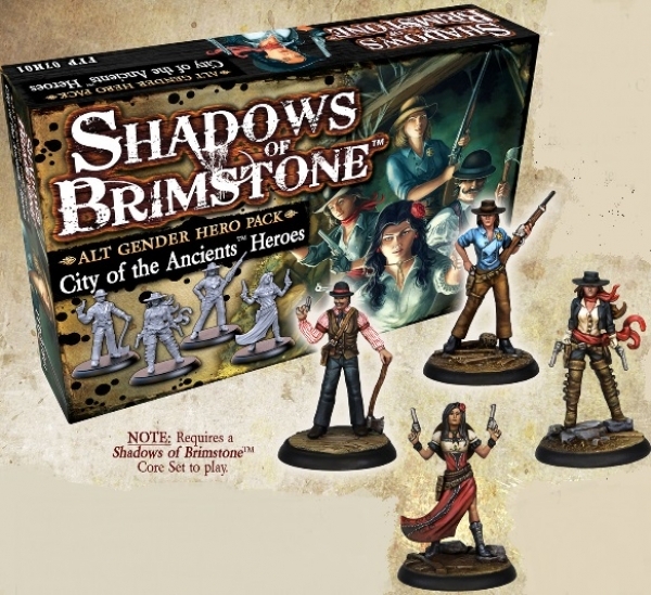 Shadows of Brimstone: City of the Ancients Alt Gender Hero Pack